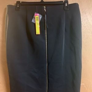 NWT Catherine Malandrino black pencil skirt